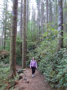 Hiking at Rattlesnake Lake